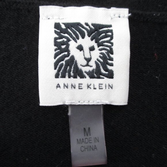 ANNE KLEIN BOAT NECK STRIPED SWEATER - Picture 12 of 14